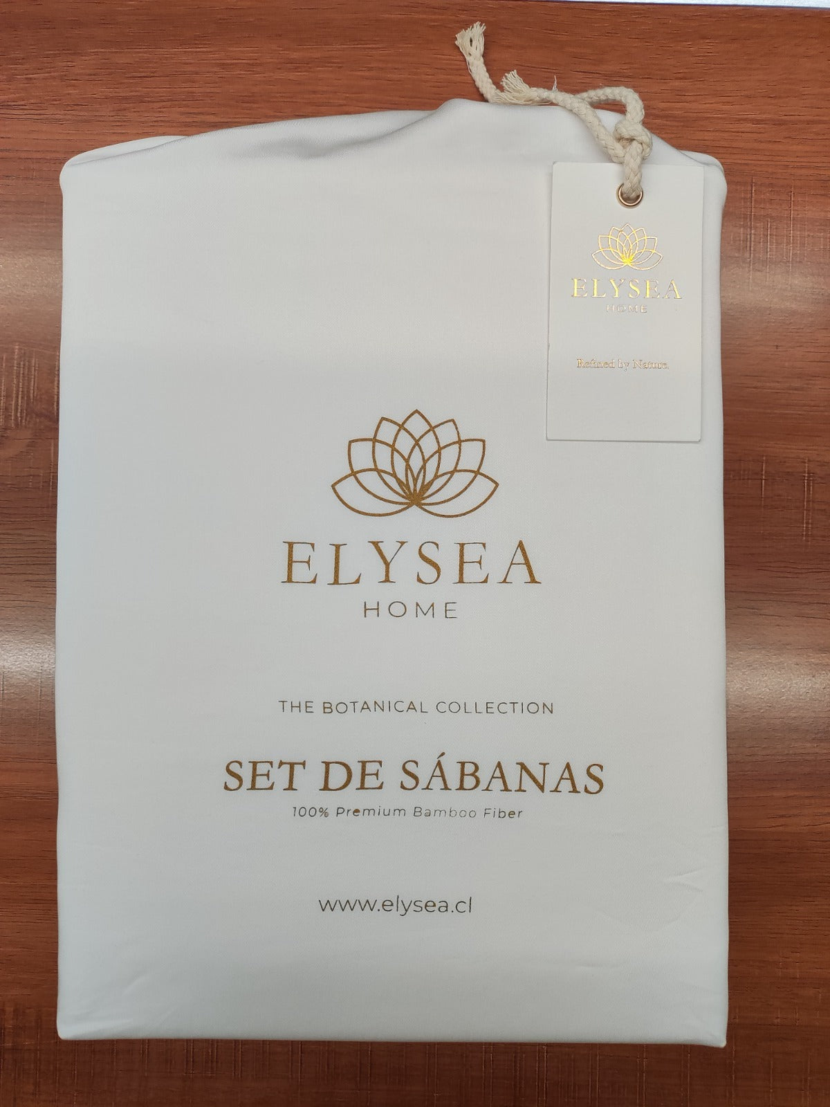 Set de Sábanas 100% Bambú 400 Hilos – Blanco
