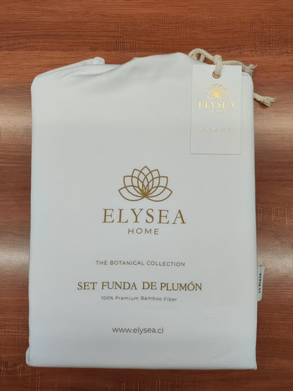 Set Funda de Plumón 100% Bambú 400 Hilos – Blanco